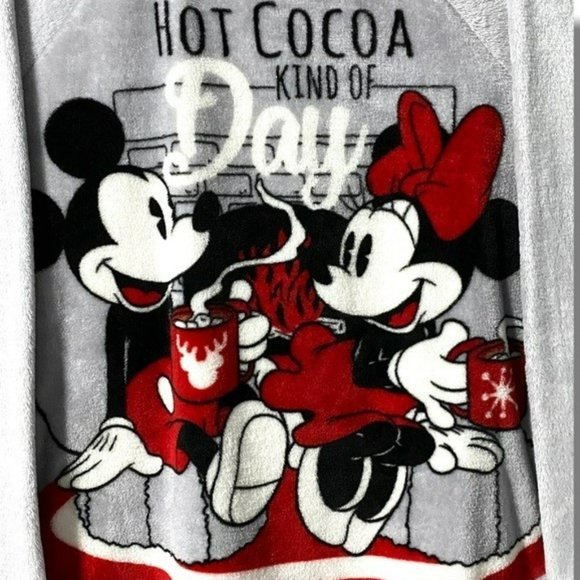 Disney Mickey & Minnie Plush Minky 2-Piece PJ Set - Picture 5 of 15